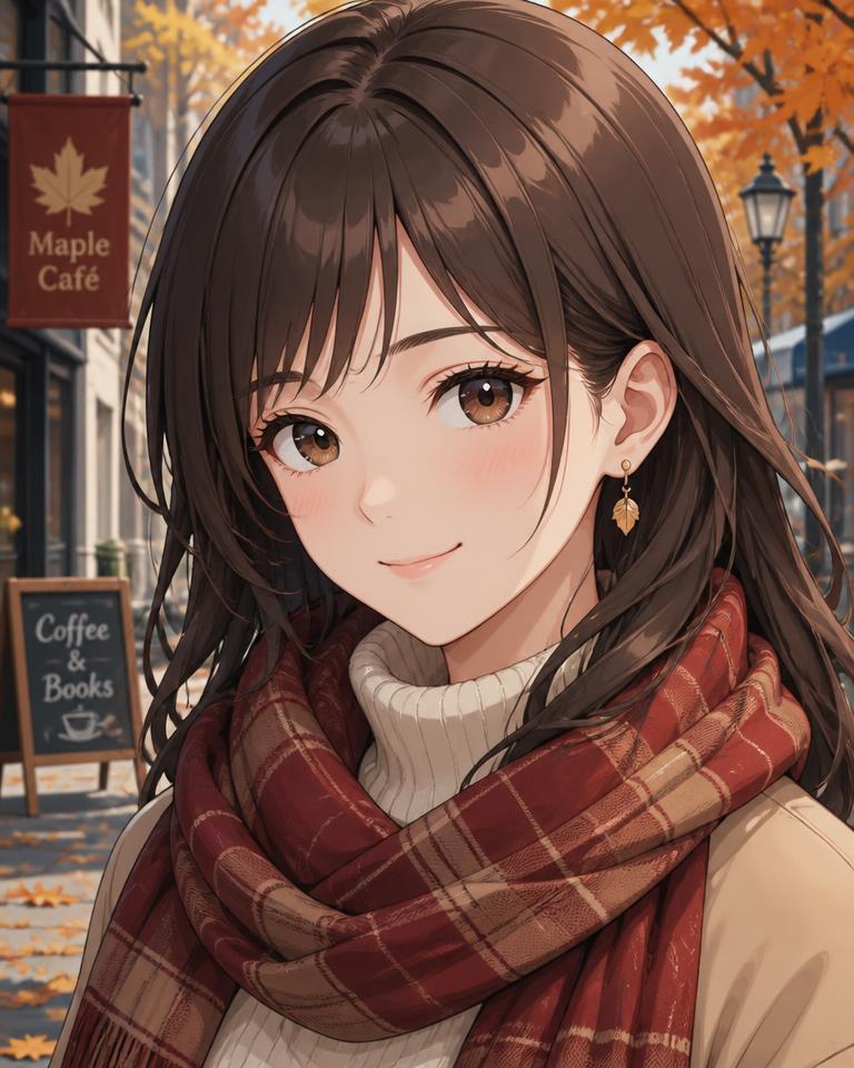 Anime AI profile picture example