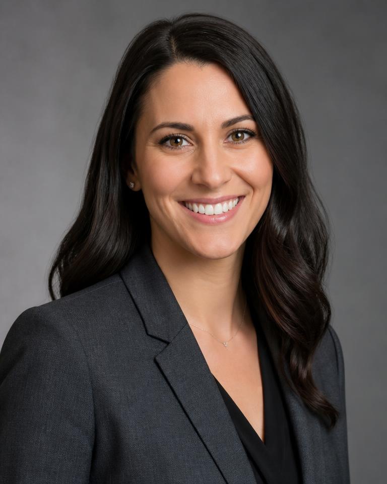 Professional headshot AI profile picture example